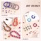 105pcs 10mm Rhinestone Beads for Jewelry Making, Dark Green Shiny Round Disco Ball Beads Bulk, Sparkle Crystal Clay for Bracelet Baseball Necklace Earring Crafting and DIY